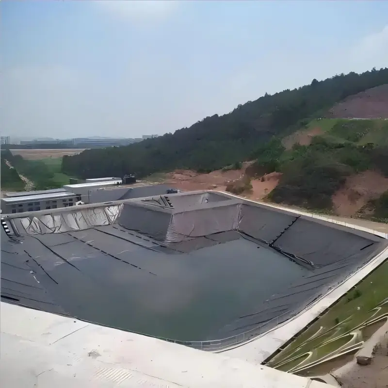 HDPE geomembranes for artificial lakes D